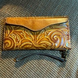 Patricia Nash Valentia Tooled Wallet